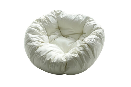 PUF Chair isolated on Transparent