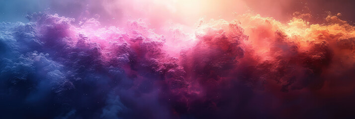 Purple smoke background. Created with Ai - obrazy, fototapety, plakaty