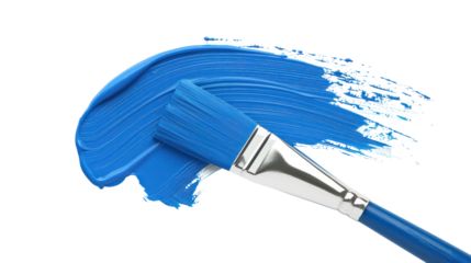 Pukan writes blue on a white background