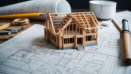 House Construction Blueprints 