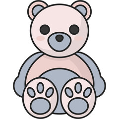 Teddy Sticker