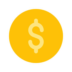 coin flat icon