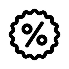 discount line icon