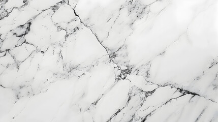 A white marble floor with cracks and crevices. The floor is made of marble and has a very clean and polished look
