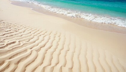 Fototapeta na wymiar white sandy tropical summer beach background