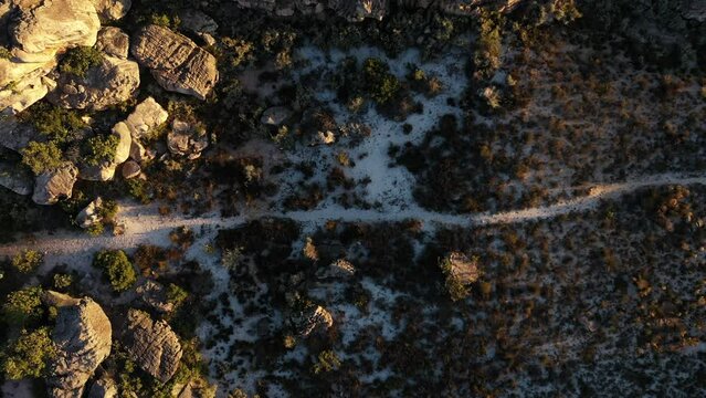Aerial footage of the Cedarberg Mountains