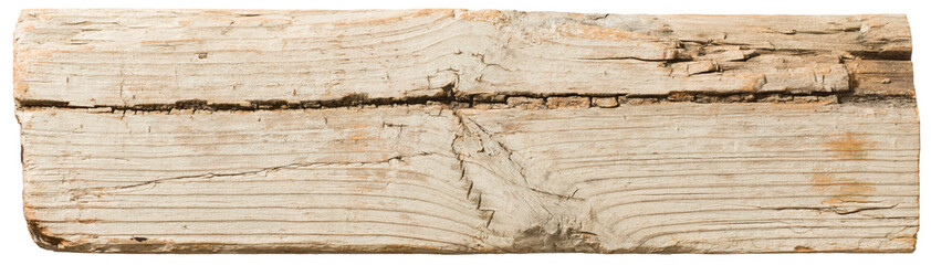 The texture of aged wooden plank, top view. - 774630376