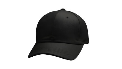 Black baseball cap mock up