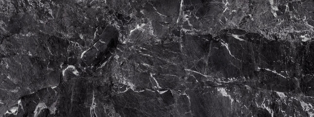 Black marble Stone texture, detail Stone background
