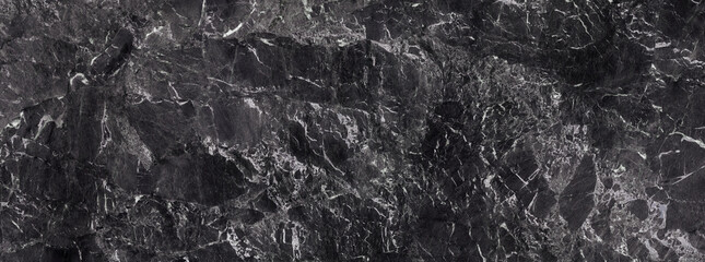 Black marble Stone texture, detail Stone background