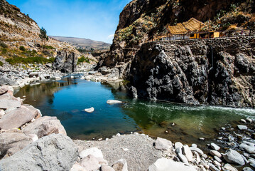 Fototapeta na wymiar 2023 8 17 Peru river and hot springs 50