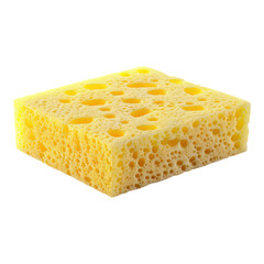 Sponge for washing dishes isolated on transparent background