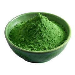 Vibrant green pigment powder