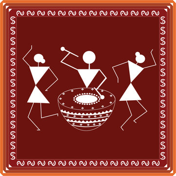 
Indian Tribal Art  Warli Painting