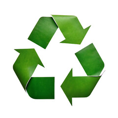 Obraz premium paper craft design of recycle icon