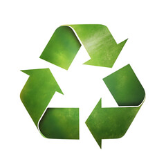 Obraz premium paper craft design of recycle icon