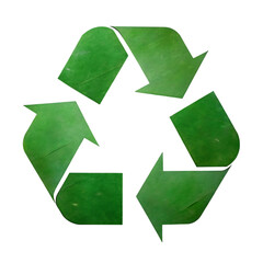 Obraz premium paper craft design of recycle icon