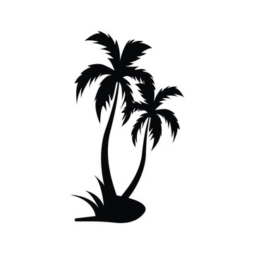 palm tree icon vektor