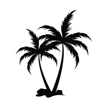 palm tree icon vektor