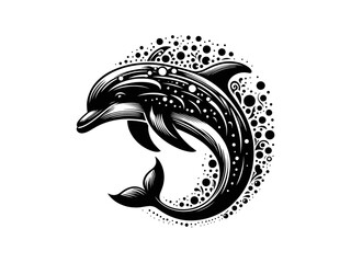 Spirits of the Sea: Ethereal Dolphin Artwork for Nautical Creations