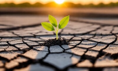 plant growing in the ground