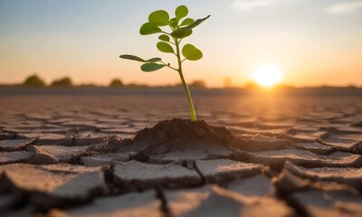 plant growing in the ground