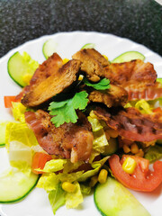 chicken meat salad