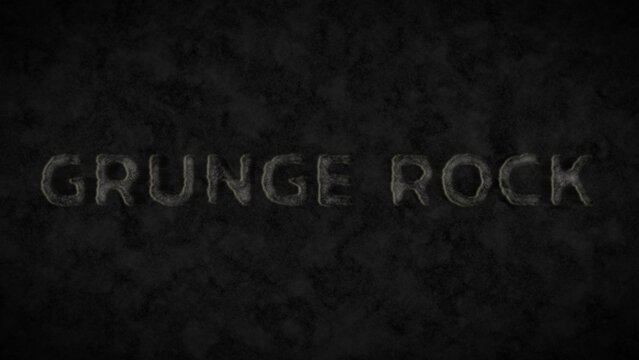 Stone Rock Texture Powerful Strong Title Intro