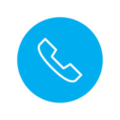 Vector phone icon call icon vector telephone symbol