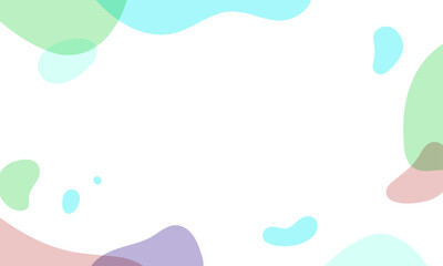 Hand drawn flat design abstract doodle background