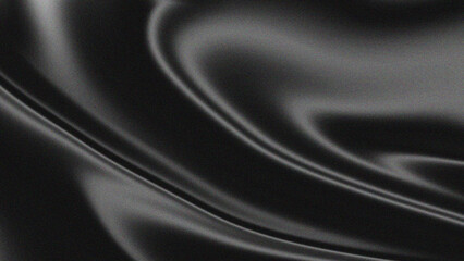 modern abstract black satin fabric background