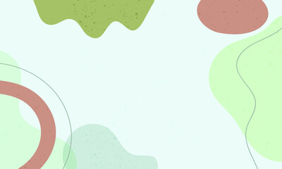 Hand drawn flat design abstract doodle background