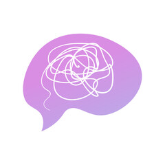 Hand drawing illustration of communication concept