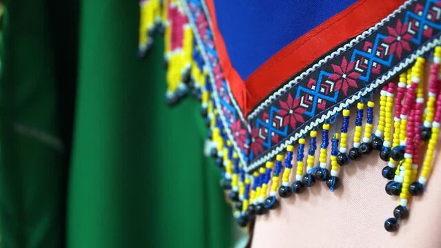 national patterns and outfits of the peoples of the north of the Evenks
