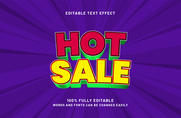 hot sale editable text effect