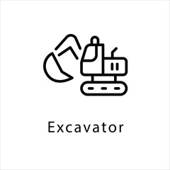 Excavator icon