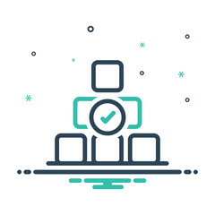 Mix icon for complete