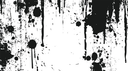 Black and white grunge background flat vector isolated