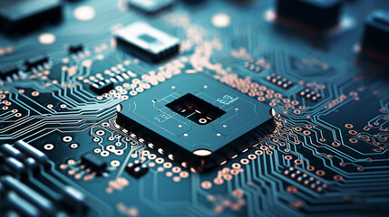 electronic circuit board, computer chip 