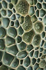 Geometric pattern based on plant cell structures, organic yet structured