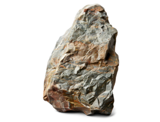 Rough Rock Stone Texture, png file of isolated cutout object on transparent background