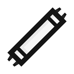 Lightbulb Diode Fluorescent Lamp Flat Icon