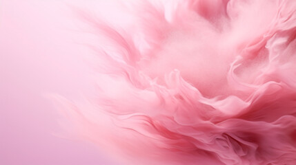 Fototapeta premium Abstract Pink Clouds on Pastel Background