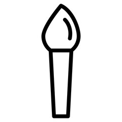 Paint brush vector icon
