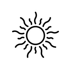 Sun icon