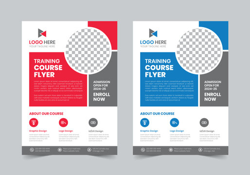 Training Course Flyer Template | A4 | Print Ready