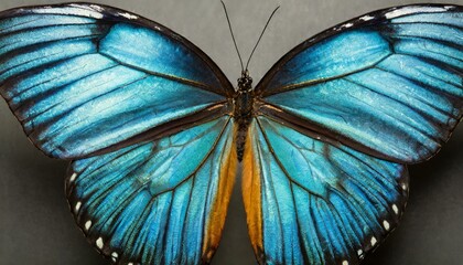 Azure Dreams: Capturing the Brilliance of Blume Butterfly Wings