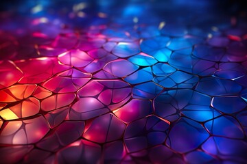 stylist and royal Blue purple Gradient Digital Polygons: A Network Grid Fusion background wallpaper...