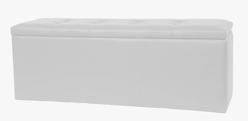 Colorful pouf for youth bedrooms.