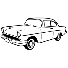 Fototapeta premium car isolated on white